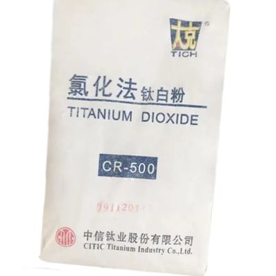 Rutile Chloride Process CR-500 Tio2 Low Ion Content For Electrophoretic Primer
