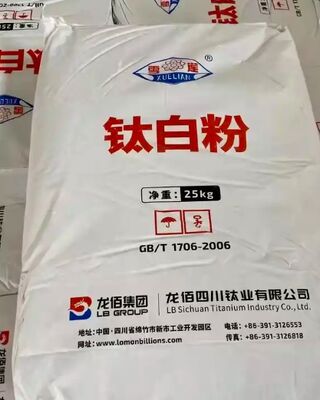 High Quality Rutile Titanium Dioxide TiO2 Powder with 96.0% TiO2 Content and Al. Surface Treatment for Ink Application