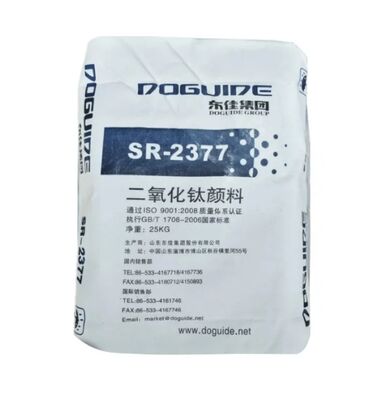 Dongjia SR-2377 Rutile Titanium Dioxide with Zr-Al Inorganic Coating for High Whiteness and Universal Application