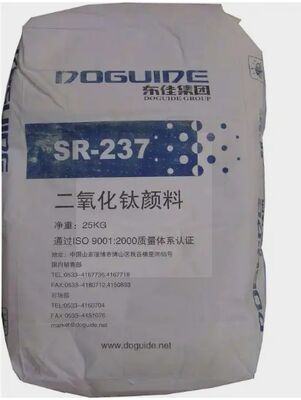 Dongjia SR-237 Silicon-Aluminum Coated Rutile Titanium Dioxide Pigment with High Weather Resistance and Excellent Dispersion