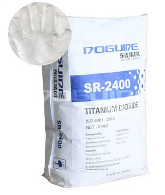 DOGUIDE SR-2400 Rutile Titanium Dioxide with Si-Al Dense Silica Coating for High Whiteness & Tinting Strength and Ultra-Low Sieve Residue