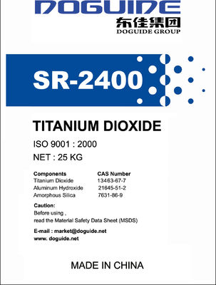 SR-2400 Rutile Titanium Dioxide with High Whiteness ≥97%, Strong Tinting Power ≥180%, and Silica/Alumina Coating