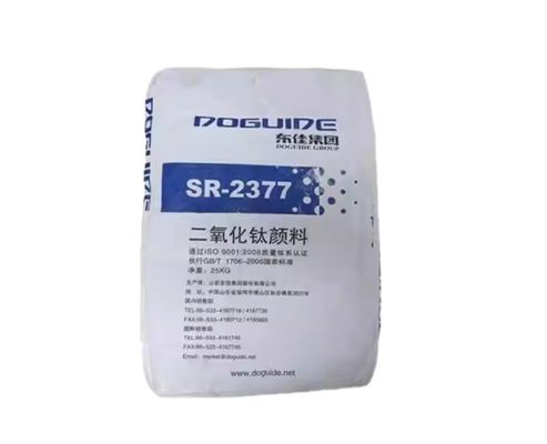 Rutile Titanium Dioxide SR-2377 Tio2 High Achromaticity And Superior Whiteness