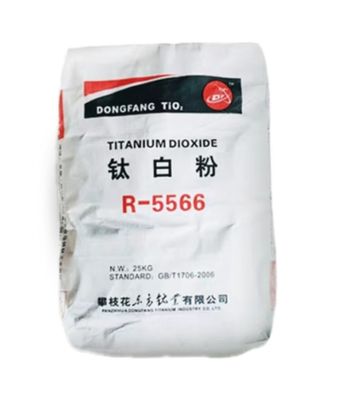 Rutile Tio2 R-5566 Sulphate Process Titanium Dioxide With Excellent Dispersibility