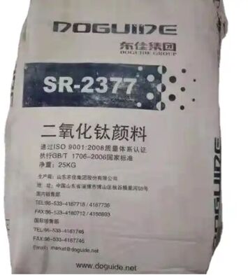 Rutile Titanium Dioxide SR-2377 Tio2 with High Achromaticity Superior Whiteness and Medium Durability