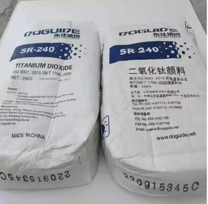 SR-240 Rutile Type Titanium Dioxide with High Bulk Density for Excellent Gloss and Hiding Power in Plastics and Rubber