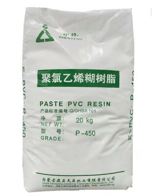 ISO Junzheng P-450 Paste PVC Resin Powder with K Value 65, Low Volatile Matter, and Stable Viscosity for Industrial Applications