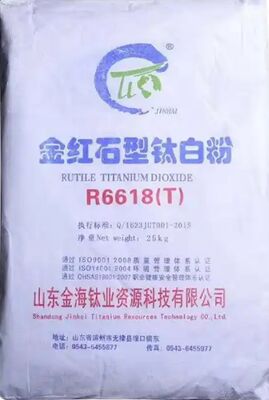 General Titanium Dioxide R6618 Rutile Grade with High Whiteness Excellent Dispersion and Superior Weather Resistance