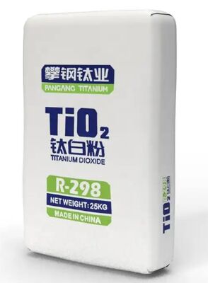 Pangang R-298 Rutile Titanium Dioxide Pigment with High Brightness, Strong Tint Reducing Power, and Low Oil Absorption