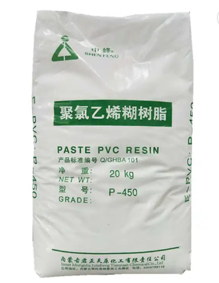 Junzheng P-450 Paste Grade PVC Resin with K-Value 65 Low Volatile Content and Controllable Paste Viscosity