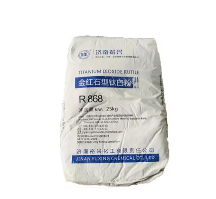 Bluestar Jinan Yuxing R868 Rutile Titanium Dioxide with High Whiteness High Tinting Strength and Low Oil Absorption