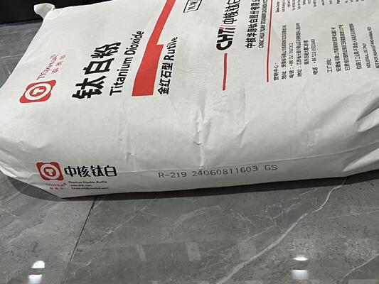 CNNC R-219 Rutile Titanium Dioxide TiO2 Pigment with High Opacity 94% Purity and Weathering Resistance for PVC Profiles