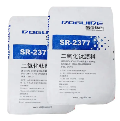 DOGUIDE GROUP SR-2377 Rutile Titanium Dioxide with Zr-Al Inorganic Coating for Excellent Water Dispersibility and ≥97.0% Rutile Content