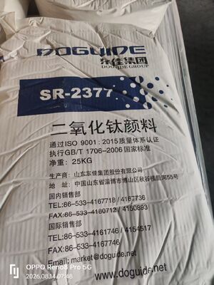  Rutile Titanium Dioxide Pigment Sr-2377 Doguide Tio2 For Powder Coatings