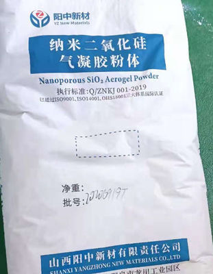 20nm 50nm Silica Aerogel Powder White Semitransparent