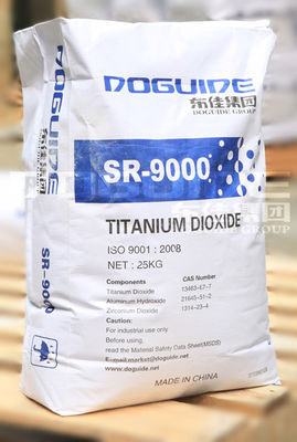 DOGUIDE GROUP SR-9000 Rutile Titanium Dioxide with Zirconium & Aluminum Coating for High Whiteness and Excellent Water Dispersibility