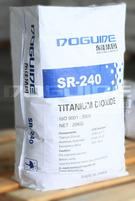 Sulphate Process Titanium Dioxide Rutile Grade CAS No 13463-67-7 Doguide SR-240