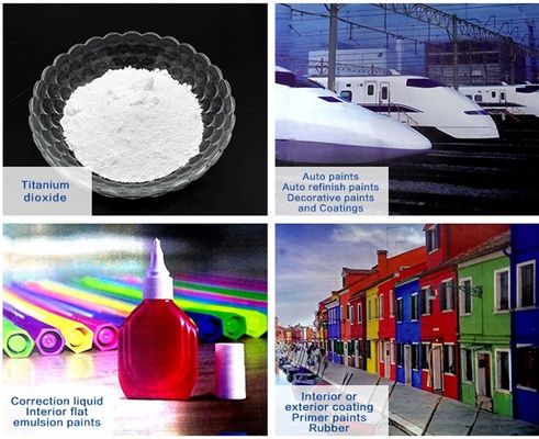 R-298 Painting Rutile TIO2 Titanium Dioxide White Pigment Cas 13463-67-7