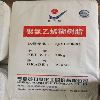 White Powder Resina PVC Emulsion P-450 K65 Good Foaming Grade