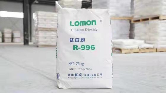 Lomon R-996 Titanium Dioxide Cas No 13463-67-7 Powder Coating Industrial Grade