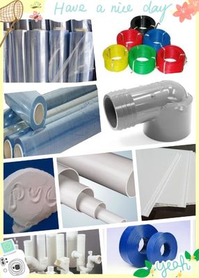 SG5 K67 K70 PVC Resin Powder For Plastic Profiled Materials