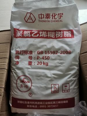 Zhongtai P450 PVC Resin Paste Grade Raw Material Foaming Products