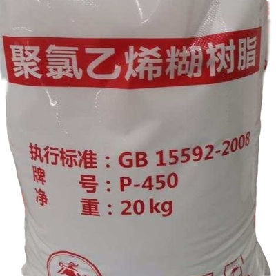 White Powder PVC Emulsion Resin P450 K65 EPVC For Artificial Leather