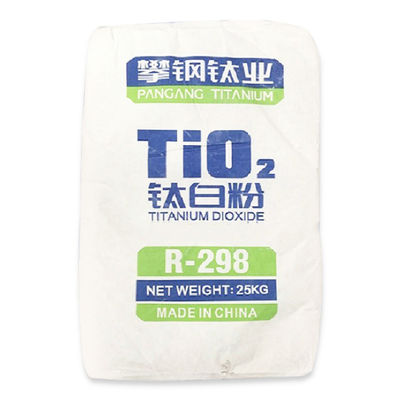 Pangang Group R-298 Rutile Titanium Dioxide with 95.1% TiO₂ Content Excellent Dispersibility and Low Volatile Content