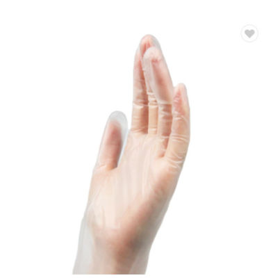 Clear Blue Black PVC Vinyl Glove With Food Contact Report