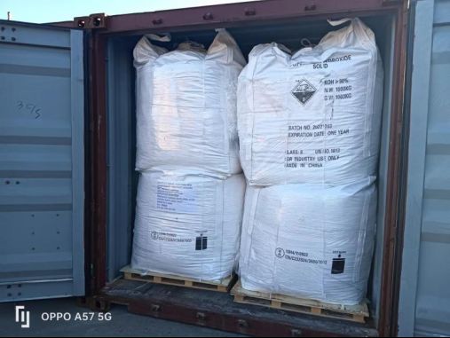 Potassium Hydroxide Liquid 48% For Alkaline Batteries 1500KG Drum